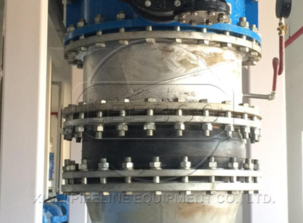 閥門配套專用<a href=http://www.xinligd.com target=_blank class=infotextkey>橡膠接頭</a>安裝圖