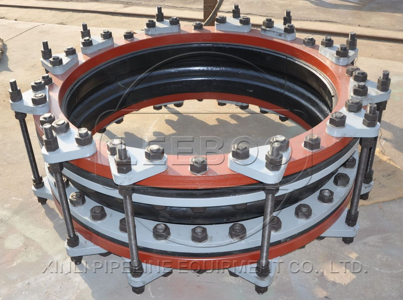 香港港島筲箕灣大口徑限位<a href=http://www.xinligd.com target=_blank class=infotextkey>橡膠接頭</a>發(fā)貨圖